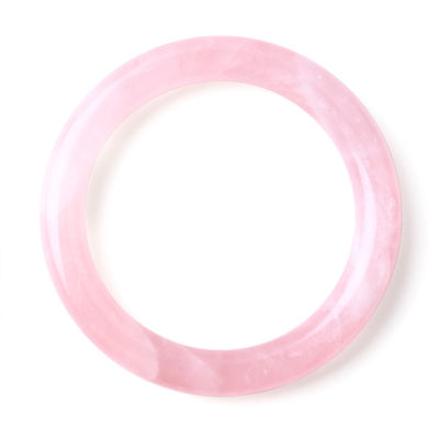 Natürlicher Kristall Polster Stein Rosa Rose Quarz Armband Kristall Schmuck zum Geburtstagsgeschenk