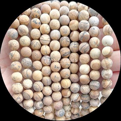 Mehrfarbige Edelsteinperlen 8 mm Verschiedene gefrorene lose runde Perlenstränge für Armbänder und Halskette