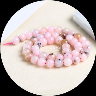 Rundgeschnittener Edelstein Verschiedene Farben Chalcedonien Loose Bead Strands perfekt für DIY Schmuck Kreationen