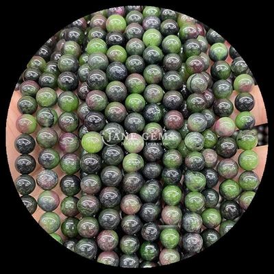 Edelsteinperlen in runden Formen und mehreren Farben Verschiedene Chalzedonische lose Perlenstränge perfekt für DIY-Schmuck