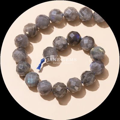 Mehrfarbige Edelsteine Perlen Natürlicher Edelstein Perlen Zitron Erdbeere Quarz Faceted Round Loose Bead Strands