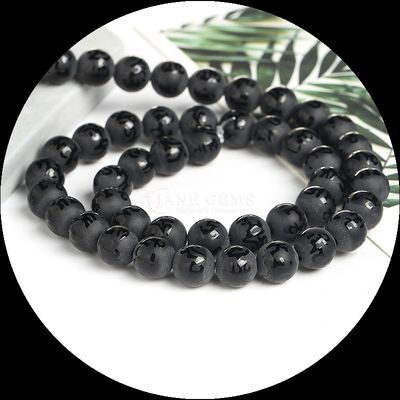 Natürlicher Edelstein Verschiedene Banden Agat Frosted Round Agat Loose Bead Strands Die perfekte Ergänzung zu Ihrer Halskette Kollektion