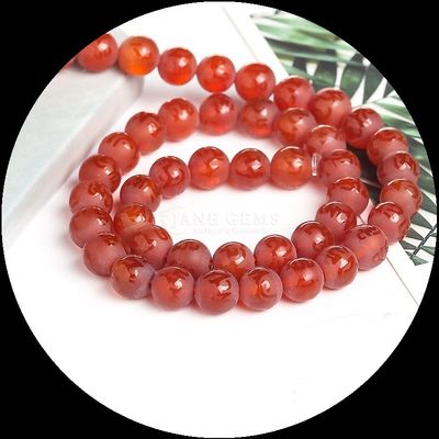 Natürlicher Edelstein Verschiedene Banden Agat Frosted Round Agat Loose Bead Strands Die perfekte Ergänzung zu Ihrer Halskette Kollektion