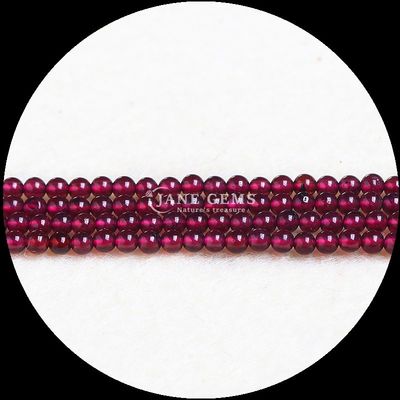 Natürliche Kristallheilung Edelstein Perlen 8mm Runder Schnitt Rot Jaspis Granat Stränge