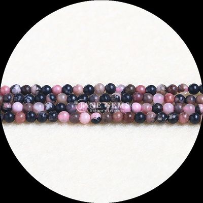 Natürliche Kristallheilung Edelstein Perlen 8mm Runder Schnitt Rot Jaspis Granat Stränge