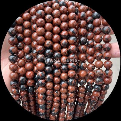 Runde Form Edelsteine Perle Perfekt für Armbänder Verschiedene Steintypen Drachenblut Indischer Achat Locker runde Edelstein Perlen Stränge