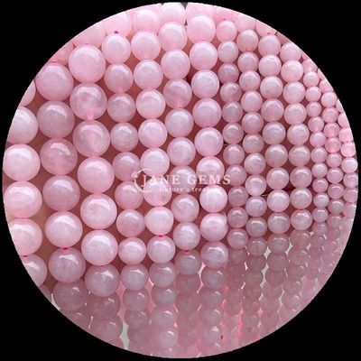 Natürliche Edelstein Perlen Rose Quarz Opalit Verschiedene Arten Kristall Heilstein Locker Perlenstränge Die perfekte Ergänzung zu Ihrer Armbandkollektion