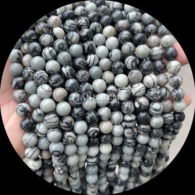 Natürliche Edelstein Perlen Rose Quarz Opalit Verschiedene Arten Kristall Heilstein Locker Perlenstränge Die perfekte Ergänzung zu Ihrer Armbandkollektion