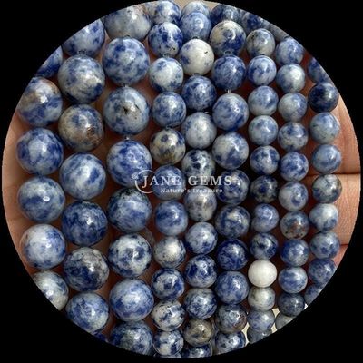 Edelstein Runde Form Howlit Rohdonit Kristallstein Verschiedene Heilsteintypen für DIY Schmuck