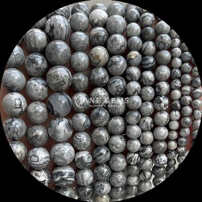 Edelsteine Perle Runde Form 8mm Natürliche für B2B Edelsteingeber Verschiedene Kristallheilungsteine Zebra Jaspis Amazonit und mehr für DIY