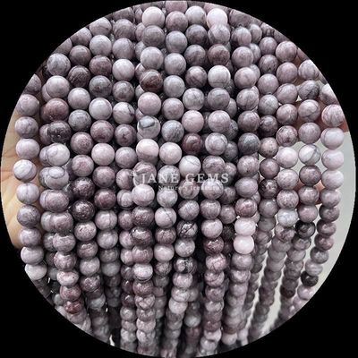 8mm polierte Edelsteinperlen Hematit Yooperlit und mehr verschiedene Arten Kristall Heilstein Loose Perlenstränge für Modeaccessoires