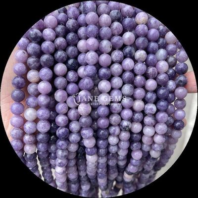8mm polierte Edelsteinperlen Hematit Yooperlit und mehr verschiedene Arten Kristall Heilstein Loose Perlenstränge für Modeaccessoires