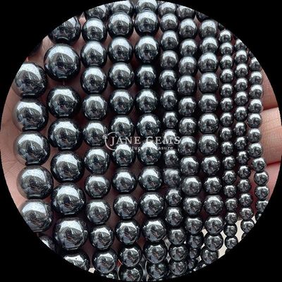 8mm polierte Edelsteinperlen Hematit Yooperlit und mehr verschiedene Arten Kristall Heilstein Loose Perlenstränge für Modeaccessoires