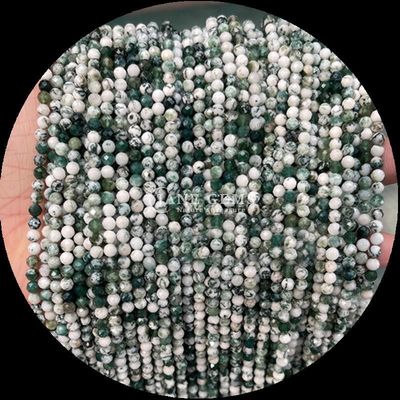 Runde Form Mehrfarbige Edelsteinperlen Naturkristall Heilung Rose Quarz, Lapis Lazuli Faceted Loose Bead Strands für DIY Schmuck