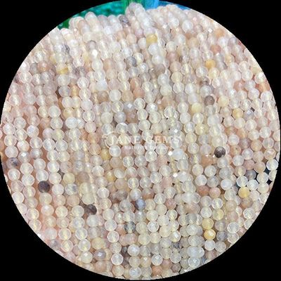 Natürlicher Edelstein aus der perfekten Wahl für Ihre B2B-Bedürfnisse Verschiedene Kristallstein Amethyst Grün Aventurin Mini Faceted Loose Round Bead Strands