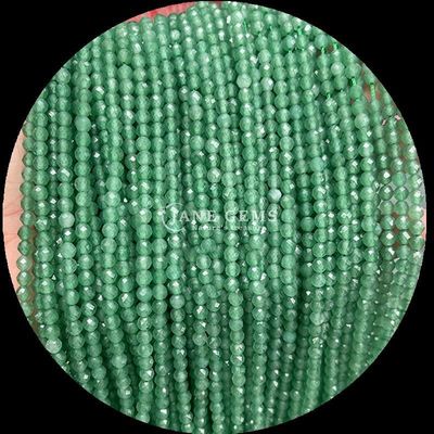 Natürlicher Edelstein aus der perfekten Wahl für Ihre B2B-Bedürfnisse Verschiedene Kristallstein Amethyst Grün Aventurin Mini Faceted Loose Round Bead Strands