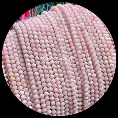 Verbessern Sie Ihre DIY Schmuckherstellung mit Edelsteinen Perlen runden Form und natürlichen Edelstein verschiedene natürliche Kristall Heilstein Dalmatinischer Jaspis Tourmalin Loose Mini Faceted Perlen Stränge