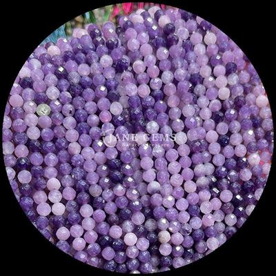 Verbessern Sie Ihre DIY Schmuckherstellung mit Edelsteinen Perlen runden Form und natürlichen Edelstein verschiedene natürliche Kristall Heilstein Dalmatinischer Jaspis Tourmalin Loose Mini Faceted Perlen Stränge