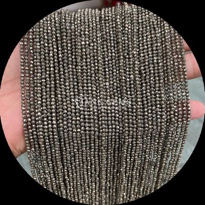 Verbessern Sie Ihre DIY Schmuckherstellung mit Edelsteinen Perlen runden Form und natürlichen Edelstein verschiedene natürliche Kristall Heilstein Dalmatinischer Jaspis Tourmalin Loose Mini Faceted Perlen Stränge