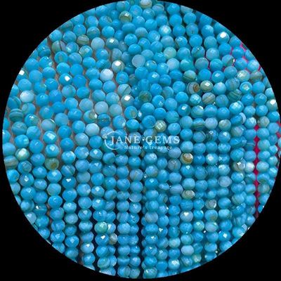 DIY Schmuck Schmucksteine verschiedene Arten Apatit Malachit Mini Faceted Loose Bead Strands Heilende Kristallsteine