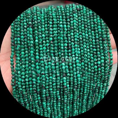 DIY Schmuck Schmucksteine verschiedene Arten Apatit Malachit Mini Faceted Loose Bead Strands Heilende Kristallsteine