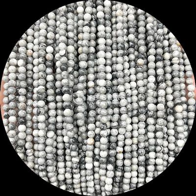 Edelsteine Perlen 4mm Vielfarbig Verschiedene Naturkristallstein Mini Rund Tourmalin Locker Perlen Stränge für Kundenanforderungen